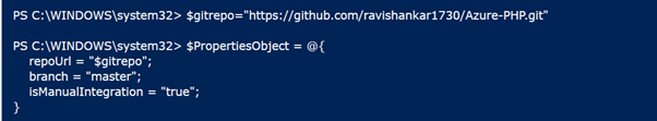 GitHub with Azure Web App